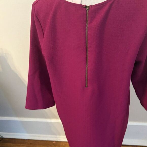 Everly Magenta Dress Size L - Picture 4 of 5